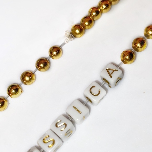 Ashely Personalized  Beaded Bracelets - Picture 6 of 8